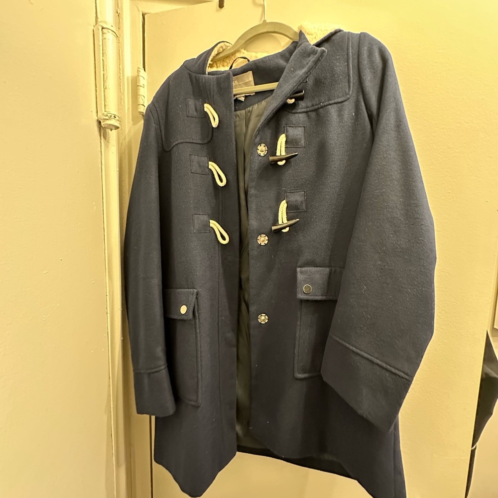 ASOS Navy Duffle Coat